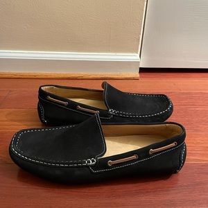 NEW 1901 Bermuda Nordstrom Black Leather Loafers